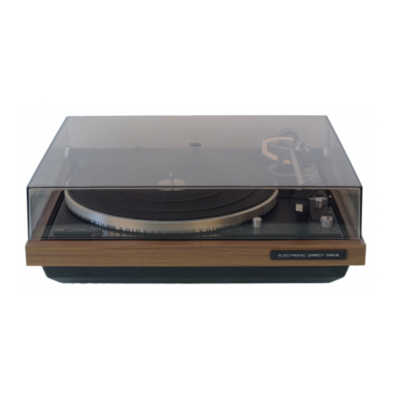 Dual 704 Bedienungsanleitung