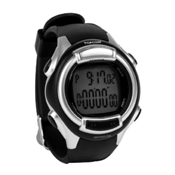 Topcom HBM DUO WATCH 2500 Gebrauchsanweisung