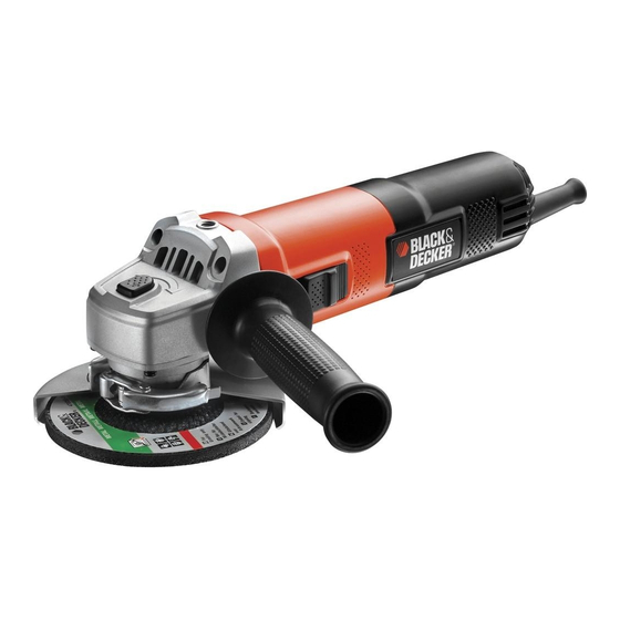 Black & Decker KG750 Anleitung