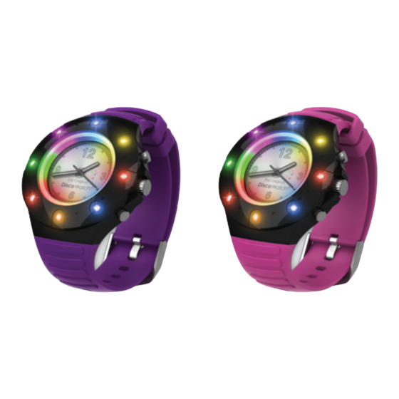 PartyFunLights DiscoWatch Kurzanleitung