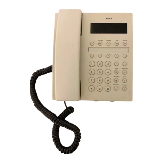 Bosch MEMO-COM 296 Bedienungsanleitung