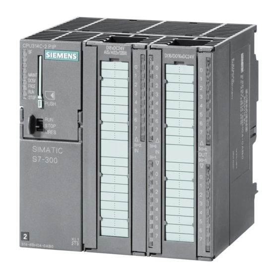Siemens S7-300 Referenzhandbuch