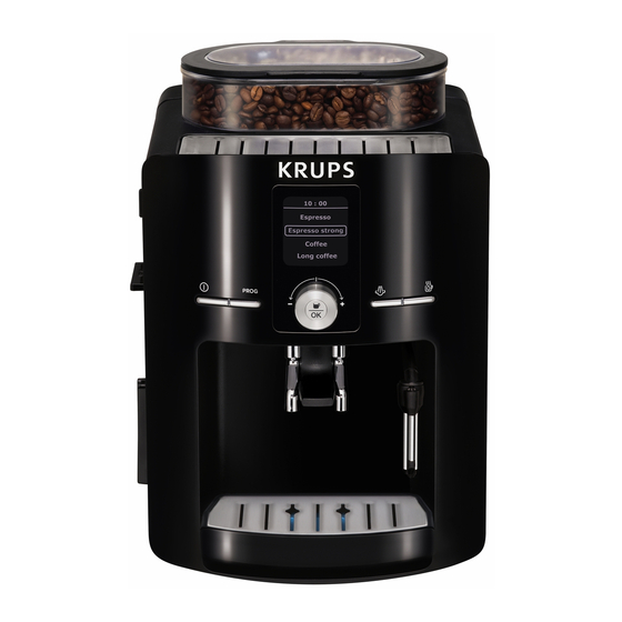 Krups EA80 serie Bedienungsanleitung