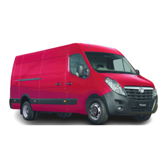 Opel Movano 2016 Betriebsanleitung