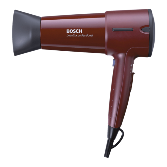 Bosch PHD7310 Gebrauchsanleitung