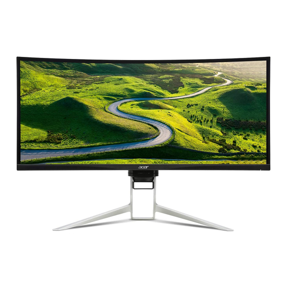 Acer XR342CK Bedienungsanleitung