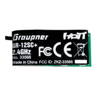 GRAUPNER GR-12SC+ Anleitung