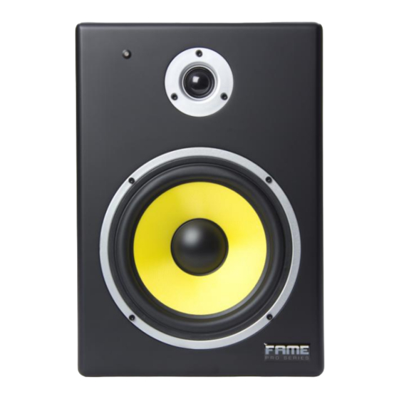 FAME Pro Series RPM 8 Bedienungsanleitung