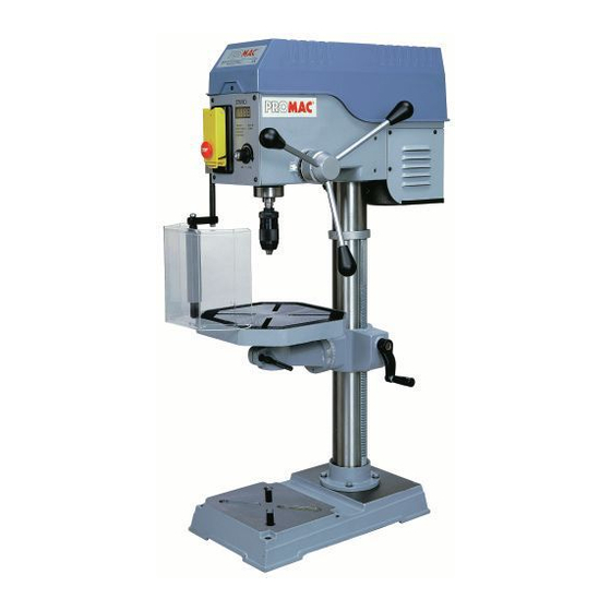Promac 370VD Handbücher