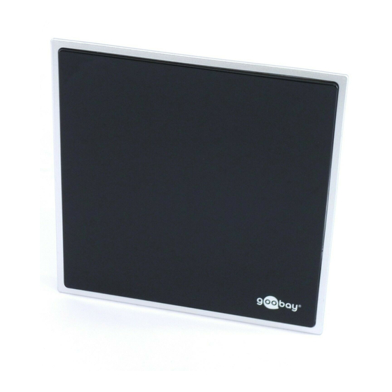 Goobay DVT-T DIA-90 PS Flat Montageanleitung