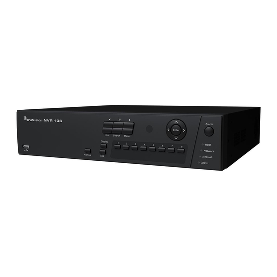 Interlogix TruVision NVR 10 Benutzerhandbuch