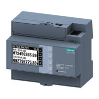 Siemens SENTRON PAC2200 Betriebsanleitung