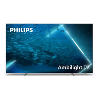 Philips OLED707 Serie Benutzerhandbuch