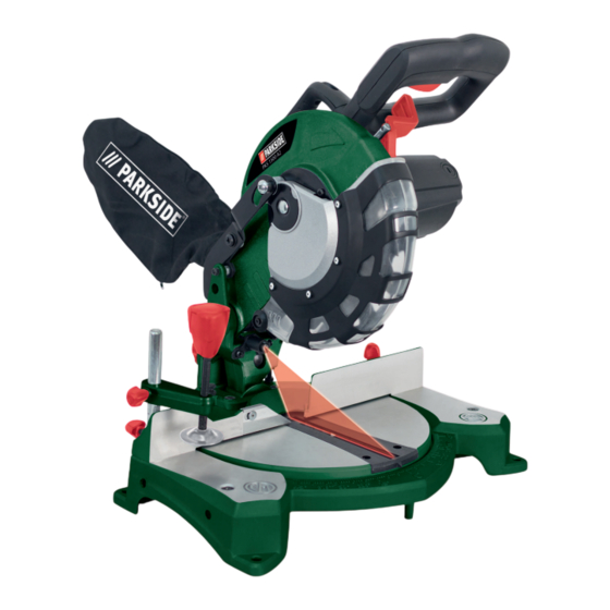 Parkside PKS 1500 A2 Bedienungs- Und Sicherheitshinweise