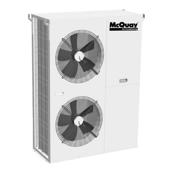 McQuay R410A INVERTER SERIE Installationsanleitung