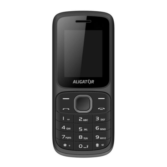 ALIGATOR D210 DualSIM Bedienungsanleitung