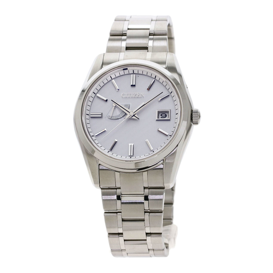 Citizen A080 Kurze Anweisungen