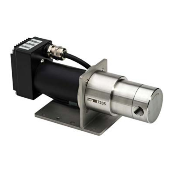 HNP Mikrosysteme mzr-2505 Betriebsanleitung