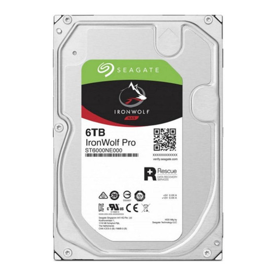 Seagate ST6000NE000 Bedienungsanleitung