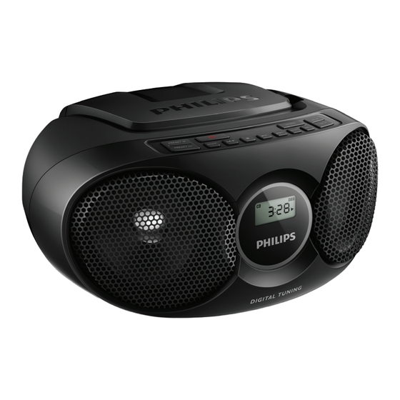 Philips AZ216 Kurzanleitung