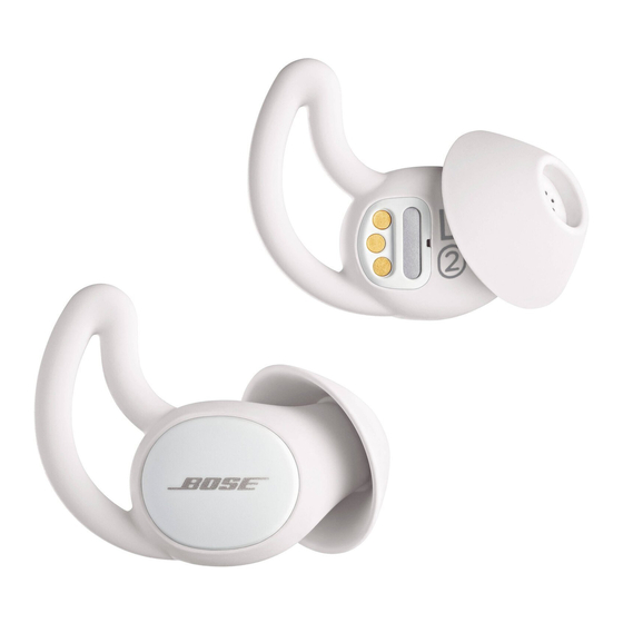 Bose SLEEPBUDS II Bedienungsanleitung