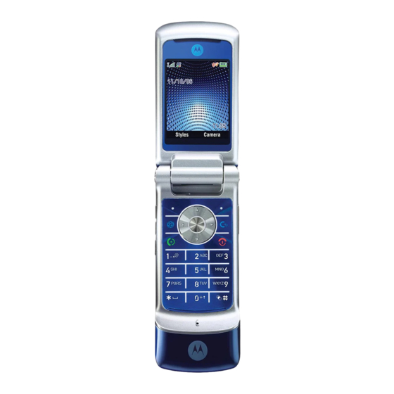 Motorola MOTOKRZR K1 Bedienungsanleitung