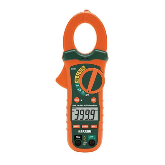 Extech Instruments MA435T Benutzerhandbuch