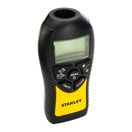 Stanley IntelliMeasure Bedienungsanleitung