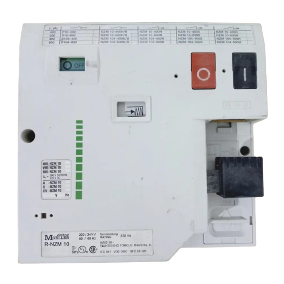 Klockner Moeller R-NZM 10 Montageanweisung