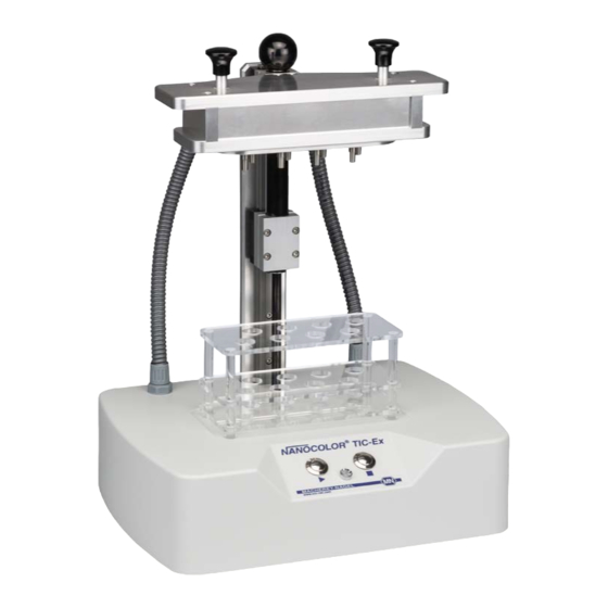 MACHEREY-NAGEL NANOCOLOR TIC-Ex Handbuch