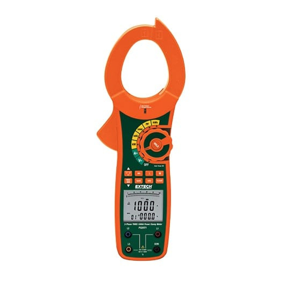 Extech Instruments PQ2071 Benutzerhandbuch