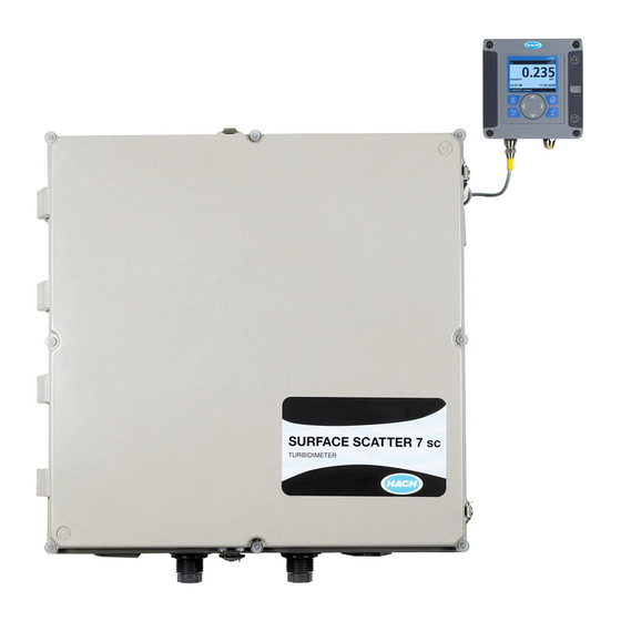 Hach Surface Scatter 7 sc Benutzerhandbuch
