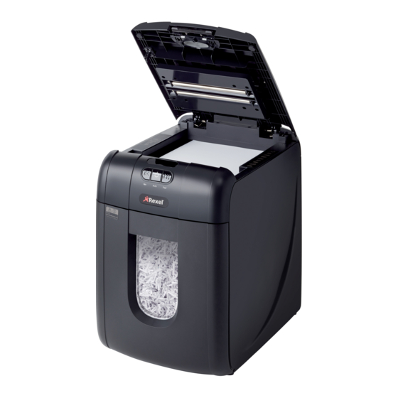 Rexel AUTO+ 130X Kurzanleitung
