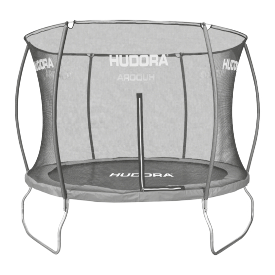 Hudora Fantastic Trampolin Aufbau- Und Gebrauchsanleitung