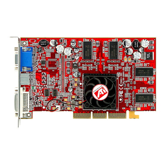 ATI Technologies RADEON 9000 Benutzerhandbuch