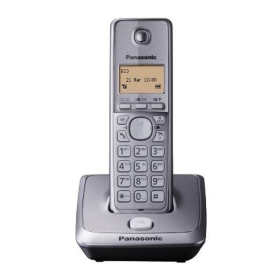 Panasonic KX-TG2711SL Bedienungsanleitung