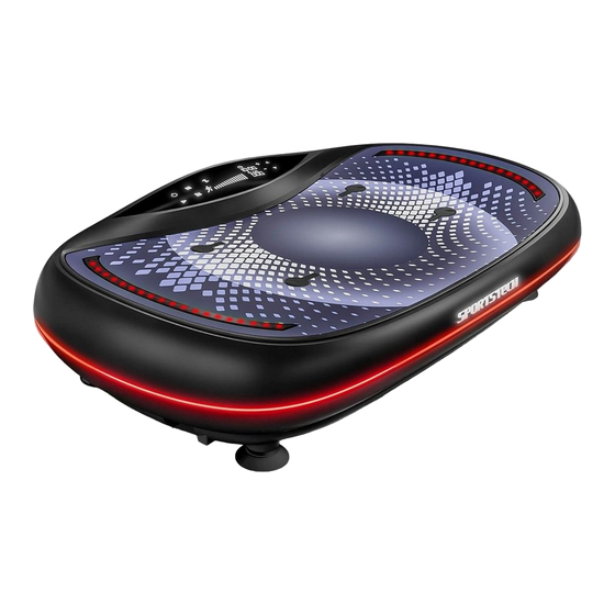 SPORTSTECH VP500 Bedienungsanleitung