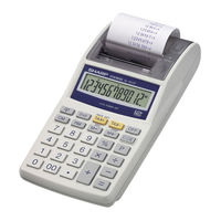 Sharp EL-1611P Bedienungsanleitung