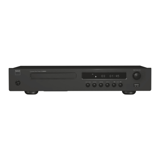 NAD C 546BEE Bedienungsanleitung