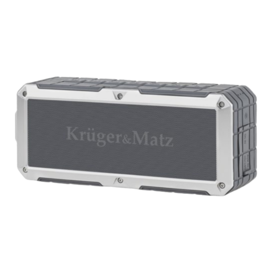 Kruger&Matz DISCOVERY Bedienungsanleitung