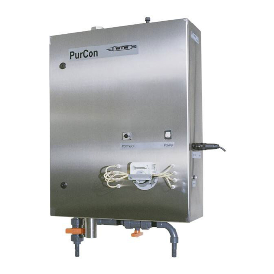 wtw PurCon Bedienungsanleitung