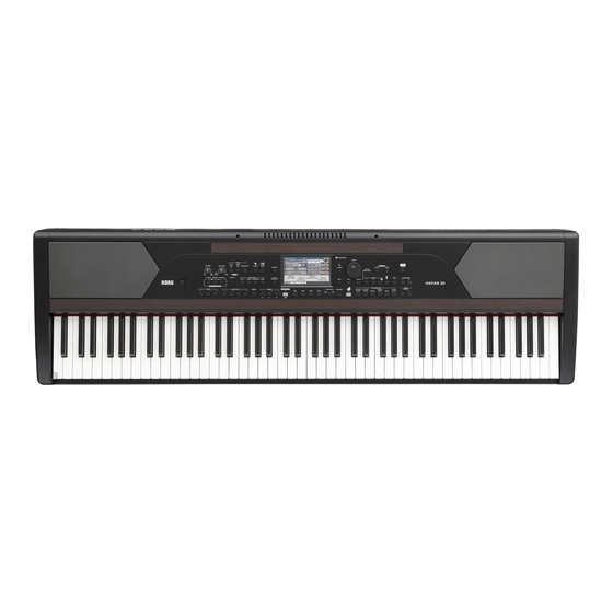Korg HAVIAN 30 Schnellstart