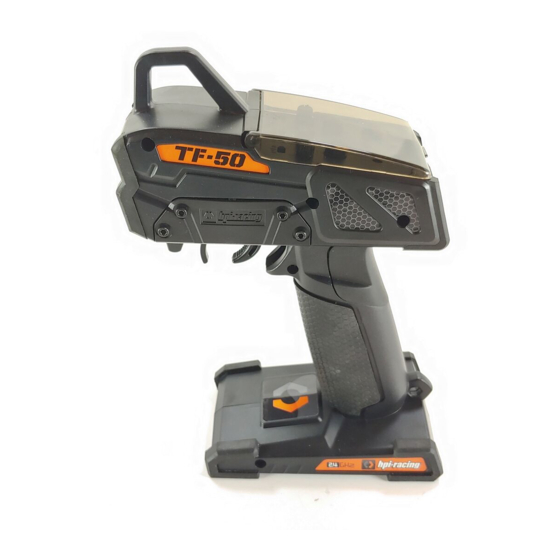 HPI Racing TF-50 2.4 GHz FHSS Digital RC System Anleitung