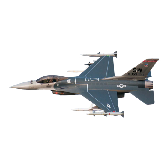 Freewing F-16 FIGHTING FALCON Handbuch