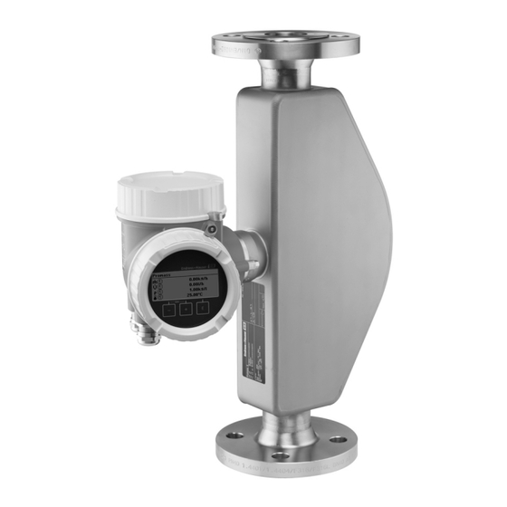 Endress+Hauser Proline Promass E 200 Technische Information