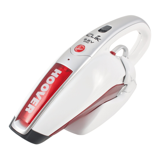 Hoover CLIK Bedienungsanleitung
