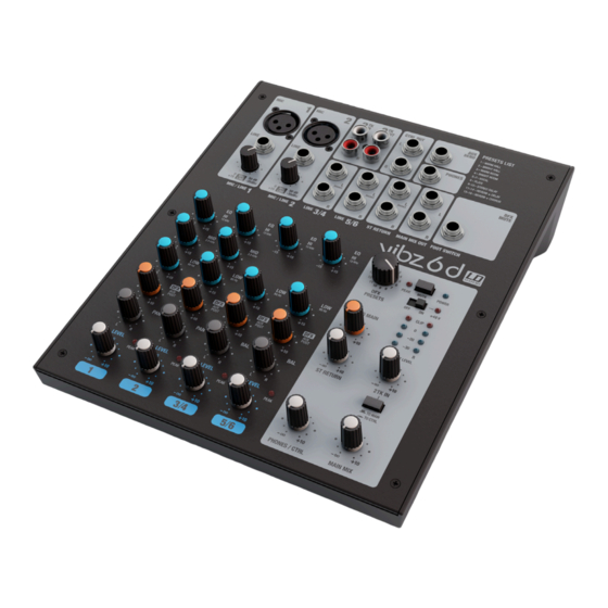 LD Systems LDVIBZ6 Bedienungsanleitung
