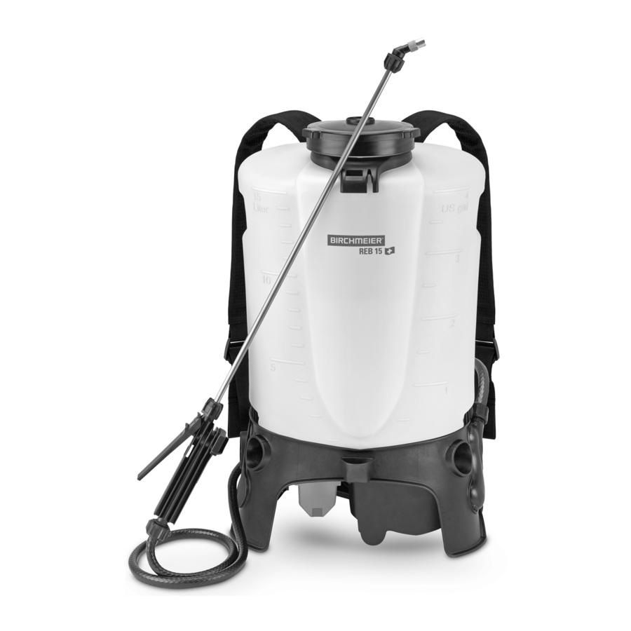 Birchmeier REA 15 AZ1 Gebrauchsanleitung