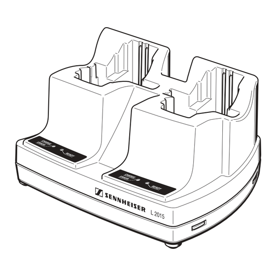 Sennheiser L2015 Bedienungsanleitung