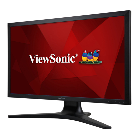 ViewSonic VP2772 Bedienungsanleitung